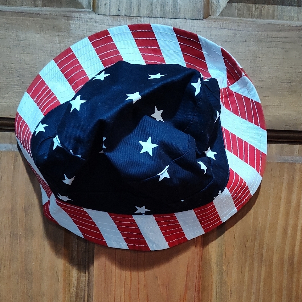 The Children's Place Red, White, and Blue Star Hat
